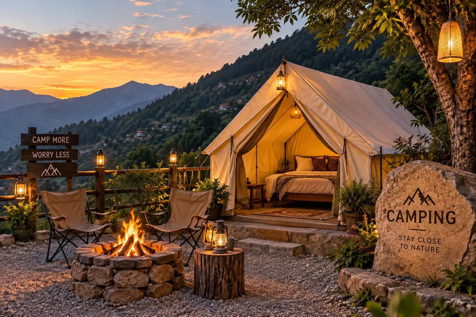 Camping - The Mud House
